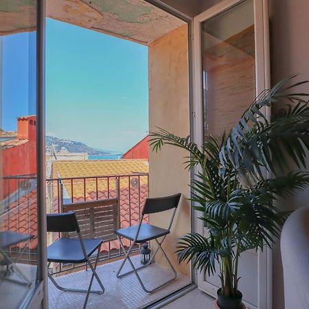 'La Belle Vue Mer' Cozy Appartement, Centre, Plage Menton Exterior photo