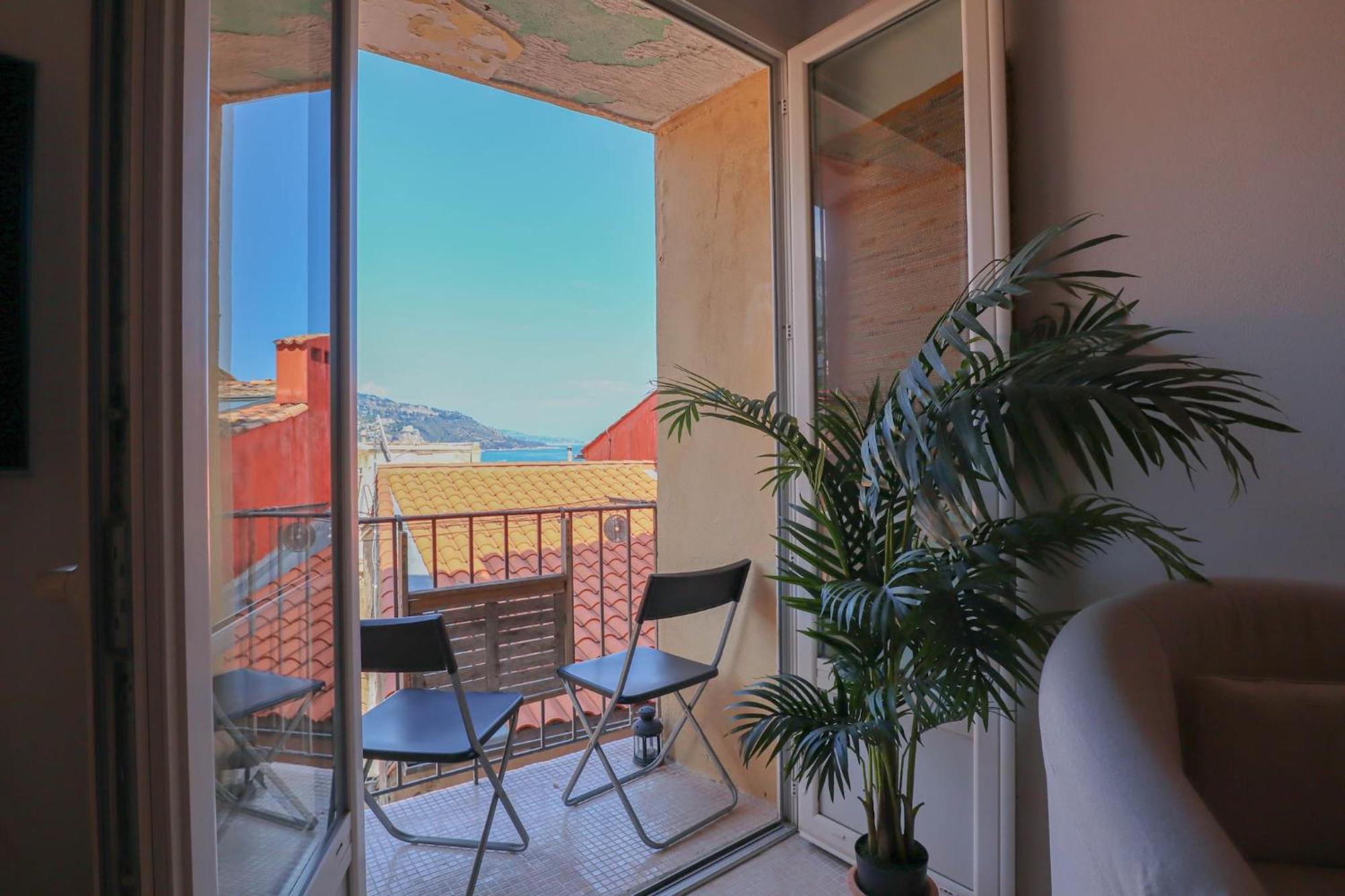 'La Belle Vue Mer' Cozy Appartement, Centre, Plage Menton Exterior photo